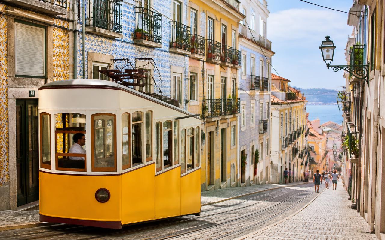 Lisbon city view