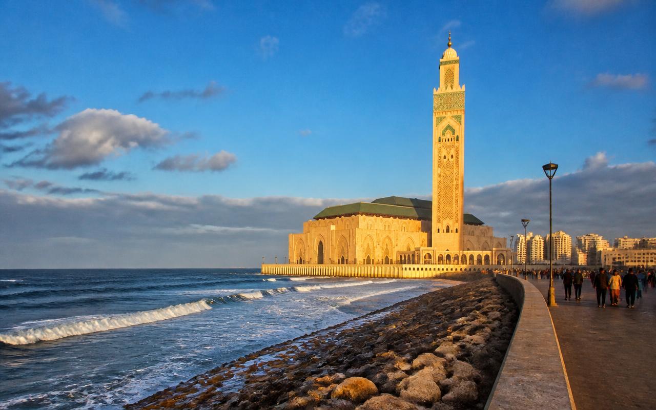 Casablanca city view