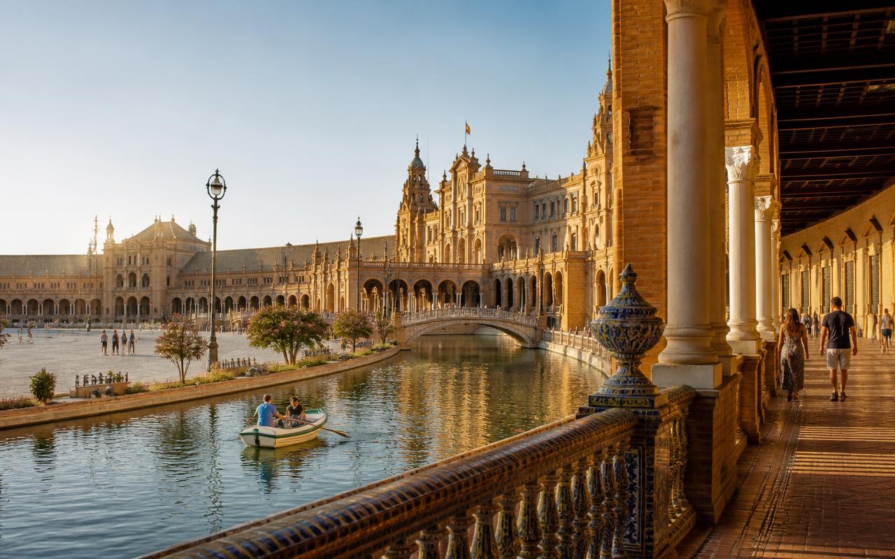 Seville city view